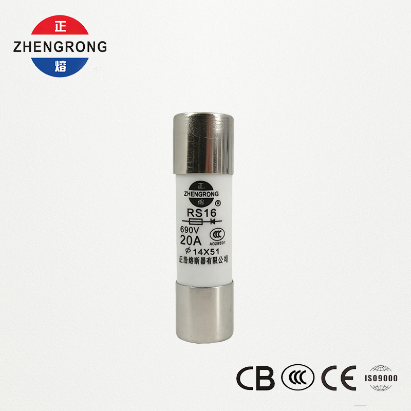 14*51mm 500V 20A RS16 High Breaking Kapasitas Fuse
