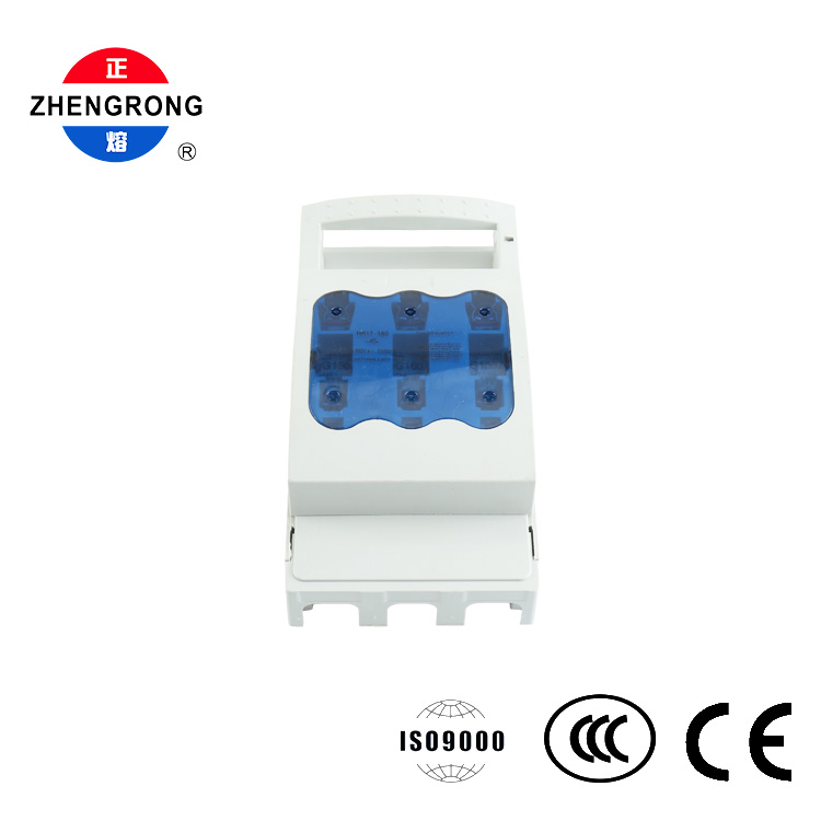 3 Pole Fuse Ngalih Disconnector 160A 690V DIN Rail