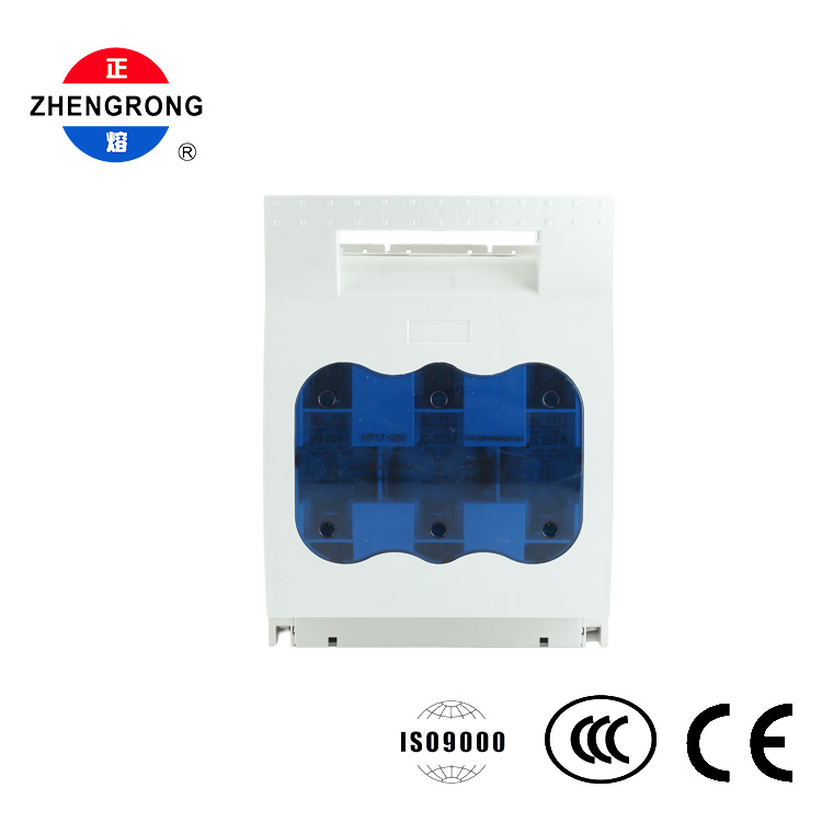 3 Pole Fuse Ngalih Disconnector 250A 690V DIN Rail
