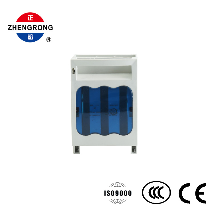 3 Pole Fuse Ngalih Disconnector DIN Rail 690V