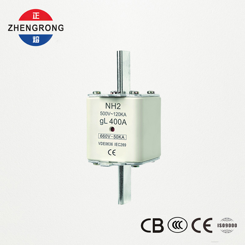 CE & IEC Certified Fuse Link NH2 660V 400A Kapasitas Pecah Tinggi