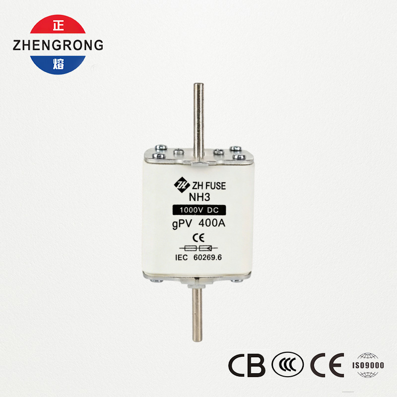 NH3 1000V DC 400A gPV Sekering kanggo Sistem PV Solar