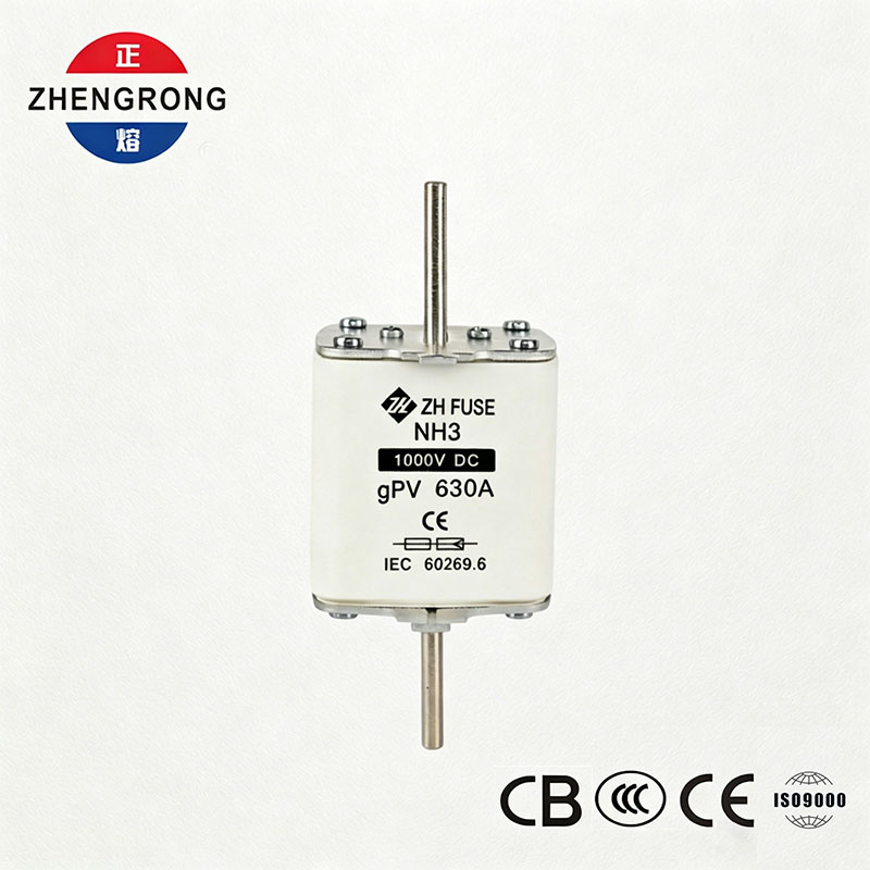 NH3 1000V DC 630A gPV Sekering kanggo Sistem PV Solar