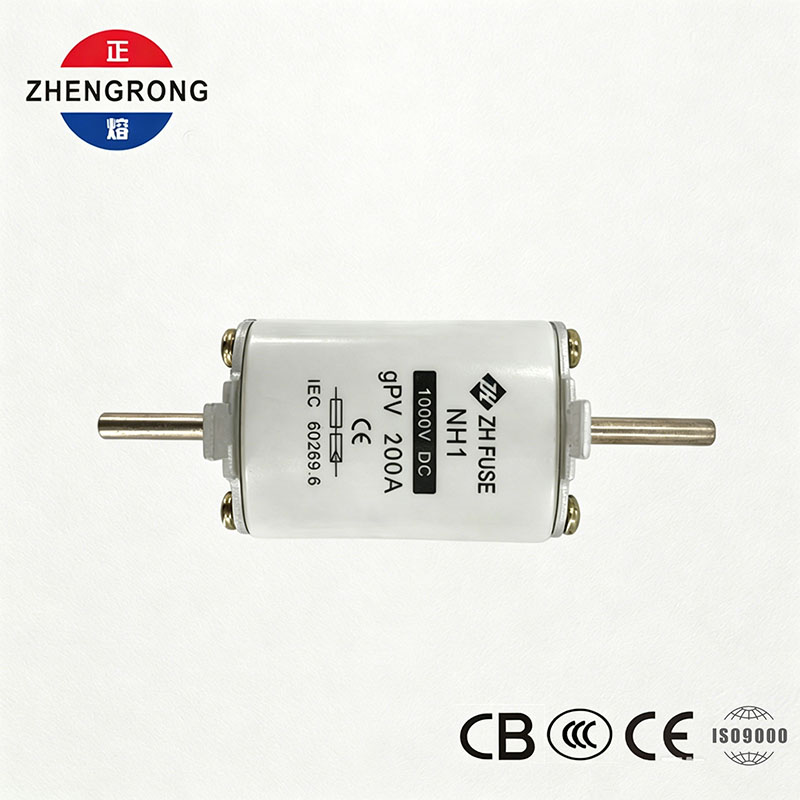 PV DC Sekring NH1 200A 1000V | CE & IEC 60269.6 Disetujoni kanggo Array Solar