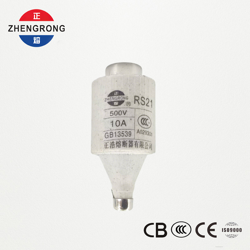 RS21 10A 500V Fast-Acting Screw-Type Fuse