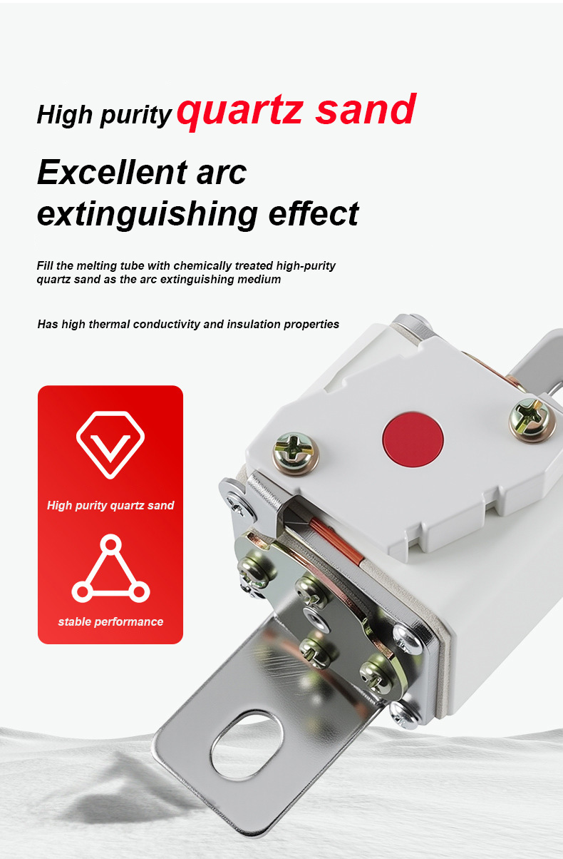 Link sekring RSF-1K 500V-315A BC100KA