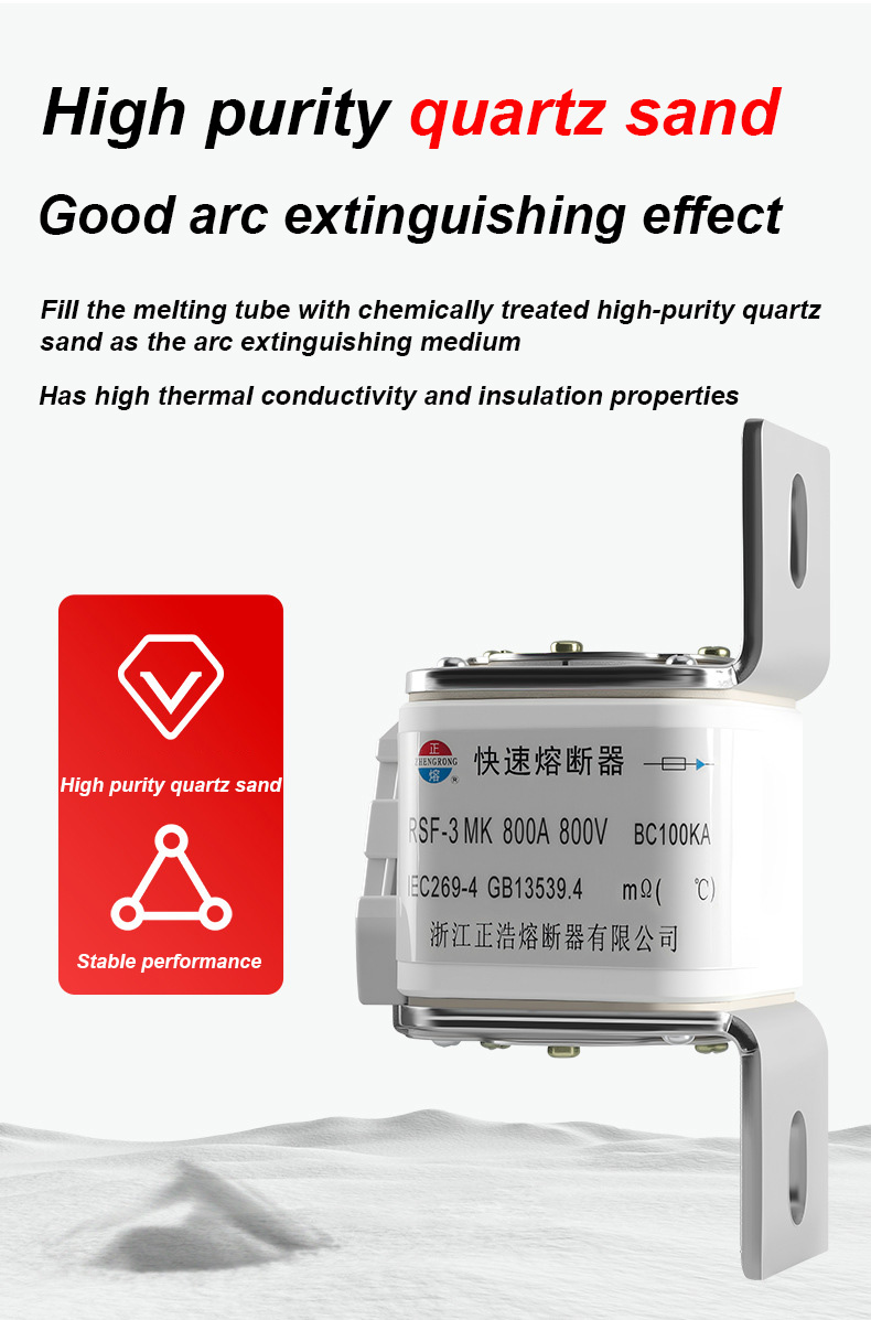 Link sekring RSF-3MK 800V-800A BC100KA